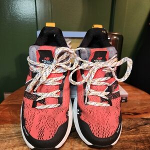 New Balance Red and Black Athletic Shoes